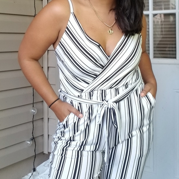 SWEET DREAMS STRIPED JUMPSUIT - Picture 3 of 15